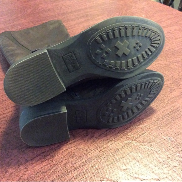 (2) PAIR OF BOOTS - BLACK & BROWN SZ 8M VGC - Picture 5 of 12